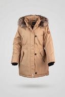 ONLY - Parka Jacket Fur Hood - Camel