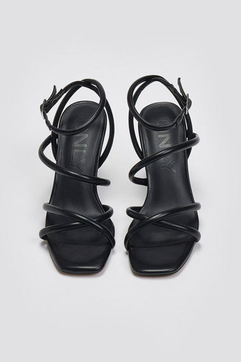 Πέδιλα crossover με μπαρέτα ONLY 15340883 - Μαύρο - thefashionproject.gr - ONLY