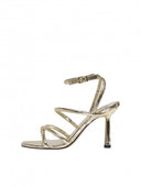 Πέδιλα crossover με μπαρέτα ONLY 15340883 - Χρυσό - thefashionproject.gr - ONLY