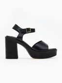 Πέδιλα δερμάτινα με μπαρέτα RAGAZZA 0868