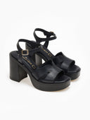 Πέδιλα με μπαρέτα δερμάτινα tfp