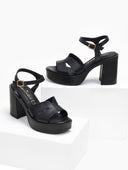 Πέδιλα με μπαρέτα δερμάτινα tfp