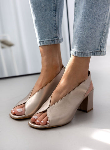 Πέδιλα δερμάτινα Ragazza 0957 - Άμμου - thefashionproject.gr - RAGAZZA