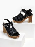 Πέδιλα gladiator με μπαρέτα Refresh 171878 - Μαύρο - thefashionproject.gr - Xti Footwear