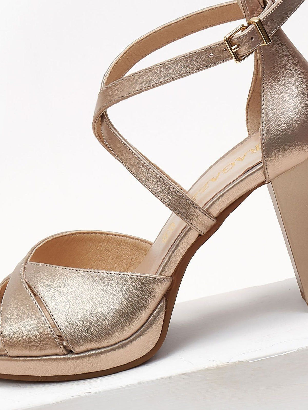 Πέδιλα με crossover φάσες Ragazza 0949 - Άμμου - thefashionproject.gr - RAGAZZA