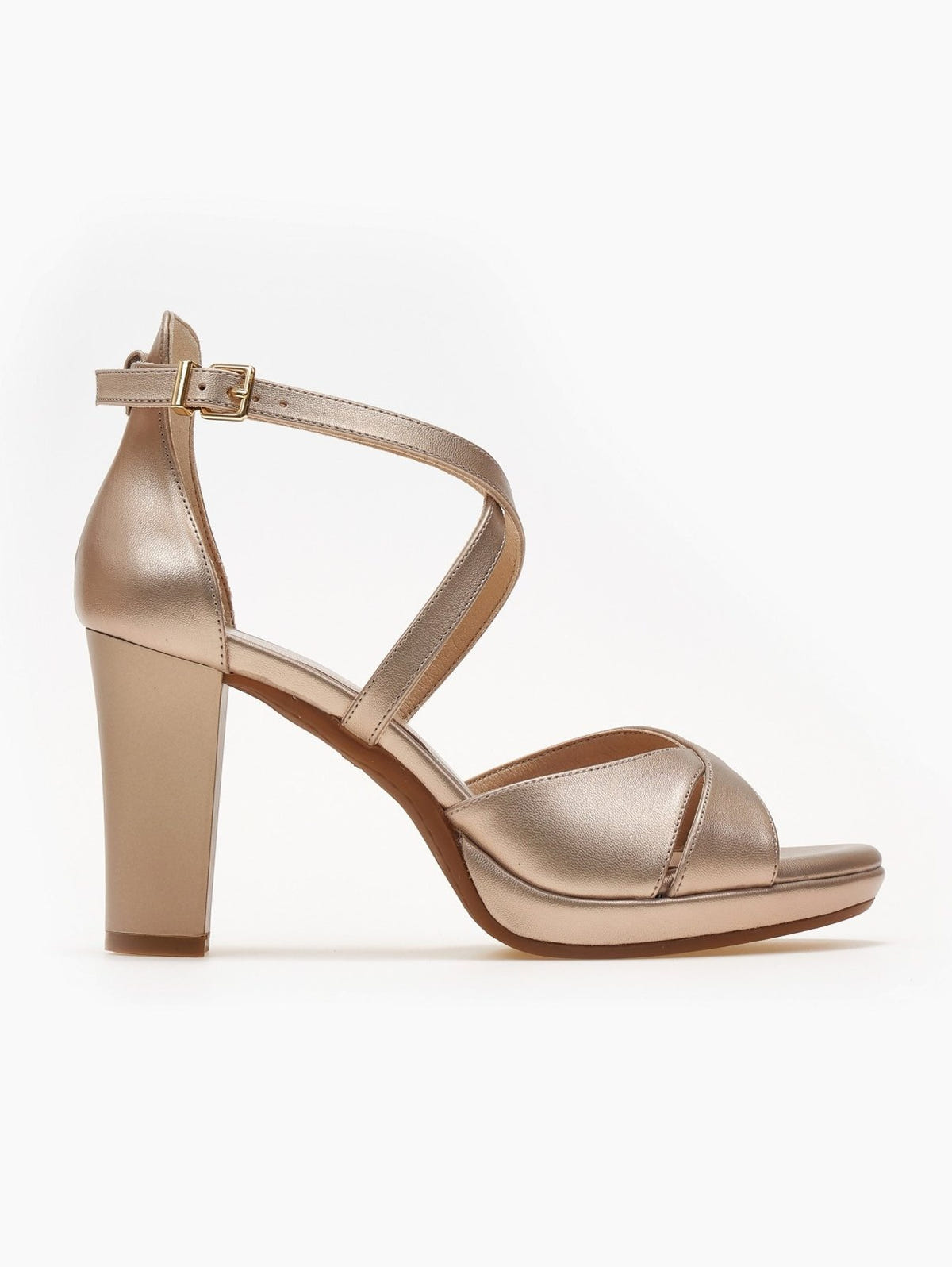 Πέδιλα με crossover φάσες Ragazza 0949 - Άμμου - thefashionproject.gr - RAGAZZA