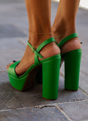 Πέδιλα με φιάπα Vizzano 6282.455 - Πράσινο - thefashionproject.gr - VIZZANO