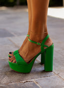 Πέδιλα με φιάπα Vizzano 6282.455 - Πράσινο - thefashionproject.gr - VIZZANO