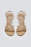 Πέδιλα με λεπτά λουράκια CORINA - Κάμελ - thefashionproject.gr - CORINA