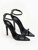 Πέδιλα με λεπτό λουράκι TFP - Μαύρο - thefashionproject.gr - TFP