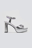Πέδιλα με μπαρέτα MARIAMARE - Ασημί - thefashionproject.gr - MARIAMARE