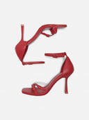 Πέδιλα με μπαρέτα ONLY 15340888 - Κόκκινο - thefashionproject.gr - ONLY