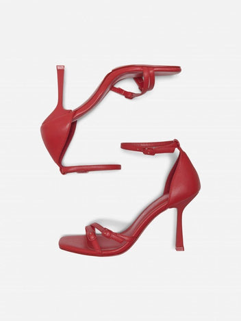Πέδιλα με μπαρέτα ONLY 15340888 - Κόκκινο - thefashionproject.gr - ONLY