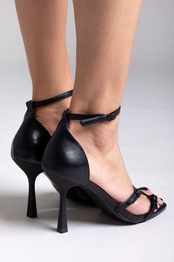 Πέδιλα με μπαρέτα ONLY 15340888 - Μαύρο - thefashionproject.gr - ONLY