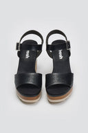 Πέδιλα με μπαρέτα Refresh 172781 - Μαύρο - thefashionproject.gr - Refresh