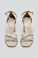 Πέδιλα με μπαρέτα TFP - Λευκό Πέρλα - thefashionproject.gr - TFP