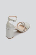 Πέδιλα με μπαρέτα TFP - Λευκό Πέρλα - thefashionproject.gr - TFP