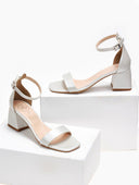 Πέδιλα με μπαρέτα TFP - Λευκό - thefashionproject.gr - TFP