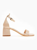 Πέδιλα με μπαρέτα TFP - Μπεζ - thefashionproject.gr - TFP