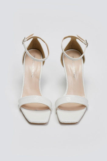 Πέδιλα με pattern TFP - Λευκό - thefashionproject.gr - TFP
