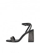 Πέδιλα με στρας ONLY 15340872 - Μαύρο - thefashionproject.gr - ONLY