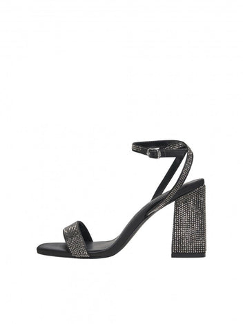 Πέδιλα με στρας ONLY 15340872 - Μαύρο - thefashionproject.gr - ONLY