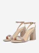 Πέδιλα με στρας ONLY 15340872 - Χαλκός - thefashionproject.gr - ONLY
