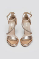 Πέδιλα με στρας RAGAZZA - Χαλκός - thefashionproject.gr - RAGAZZA