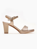 Πέδιλα με χοντρό τακούνι Ragazza 0938