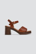 Πέδιλα με χοντρό τακούνι Refresh 172523 - Ταμπά - thefashionproject.gr - Refresh