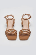 Πέδιλα χαμηλά με λεπτά λουράκια TFP - Ταμπά - thefashionproject.gr - TFP