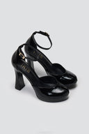 Peep Toe Pumps IRIS - Black Patent - thefashionproject.gr - IRIS
