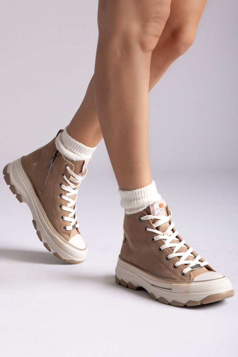 Sneakers Platform Refresh 173078 - Ταμπά Σουέτ