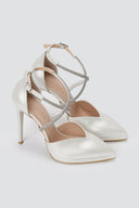 TFP - Platform Pumps - White Pearl
