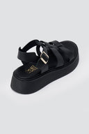 Estil - Platform Sandals - Black Matte