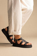 Estil - Platform Sandals - Black Matte