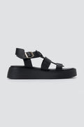 Estil - Platform Sandals - Black Matte