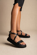 Estil - Platform Sandals - Black Matte
