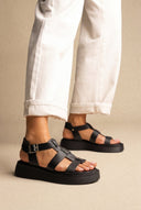 Estil - Platform Sandals - Black Matte