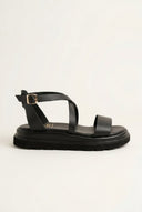Estil - Platform Sandals - Black Matte