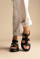 Estil - Platform Sandals - Black Matte