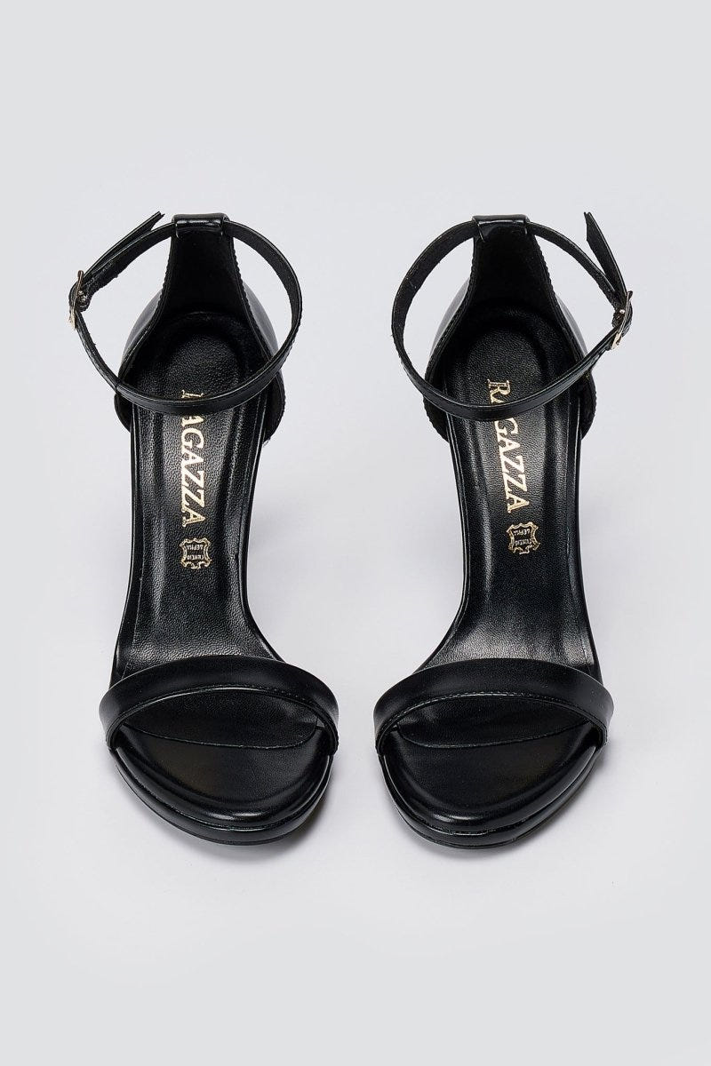 RAGAZZA - Platform Sandals - Black Matte