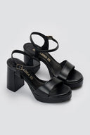 RAGAZZA - Platform Sandals - Black Matte