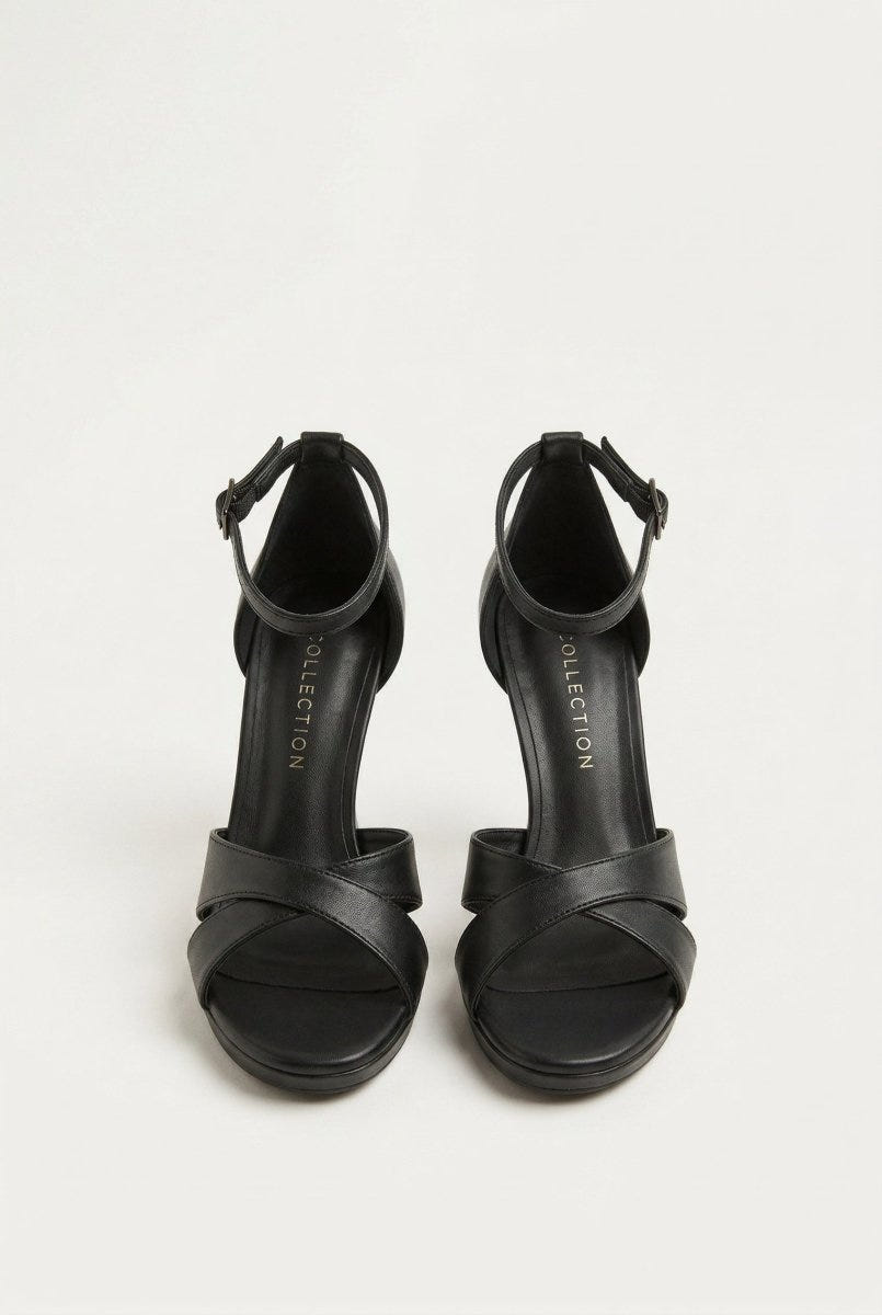 TFP - Platform Sandals - Black Matte