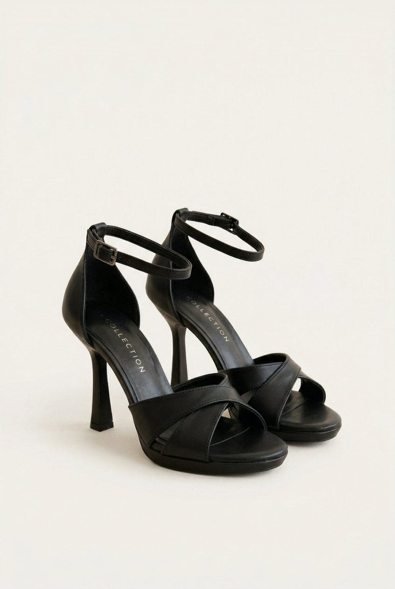 TFP - Platform Sandals - Black Matte