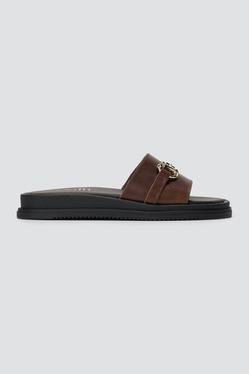 Estil - Platform Sandals - Brown Matte