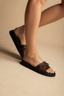 Estil - Platform Sandals - Brown Matte