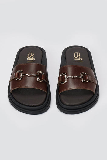 Estil - Platform Sandals - Brown Matte