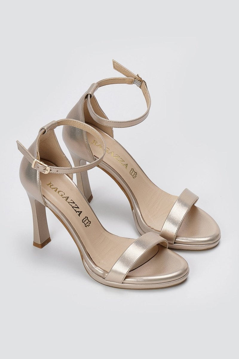 RAGAZZA - Platform Sandals - Sand Matte