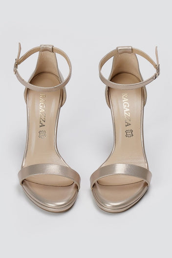 RAGAZZA - Platform Sandals - Sand Matte